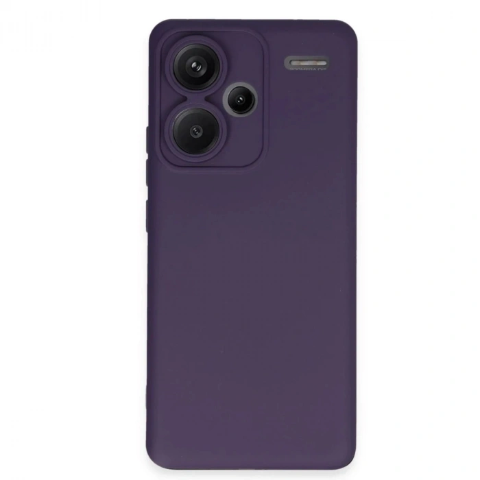 Durukar®   Redmi Note 13 Pro Plus Kılıf Nano içi Kadife Silikon - Mor