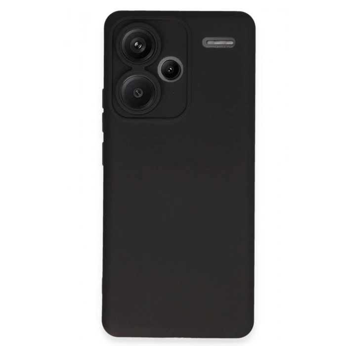Durukar®   Redmi Note 13 Pro Plus Kılıf Nano içi Kadife Silikon - Siyah