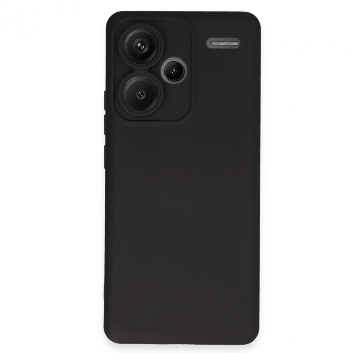 Durukar®   Redmi Note 13 Pro Plus Kılıf Nano içi Kadife Silikon - Siyah