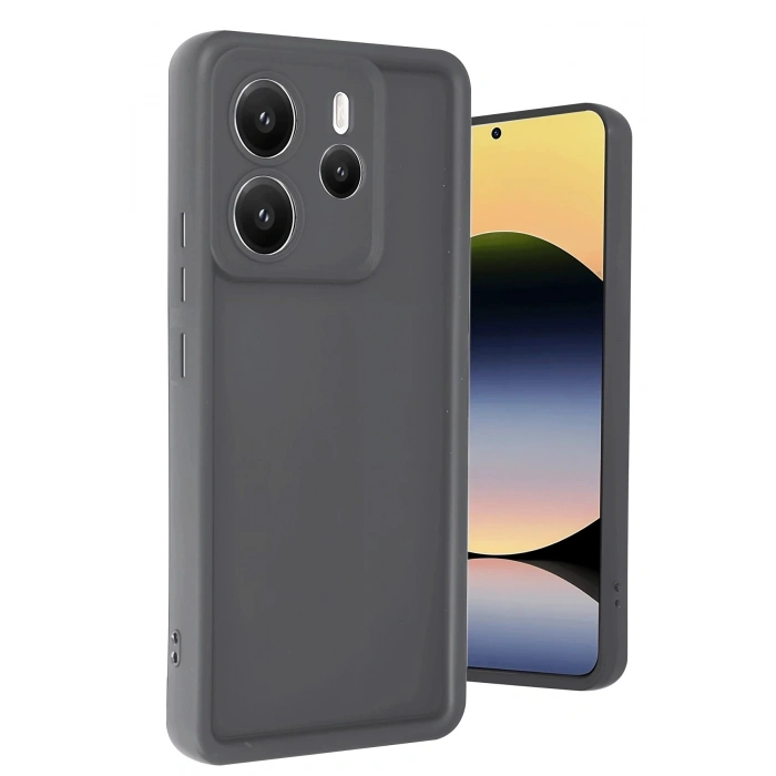 Durukar®   Redmi Note 14 4G Kılıf Viera Silikon - Gri