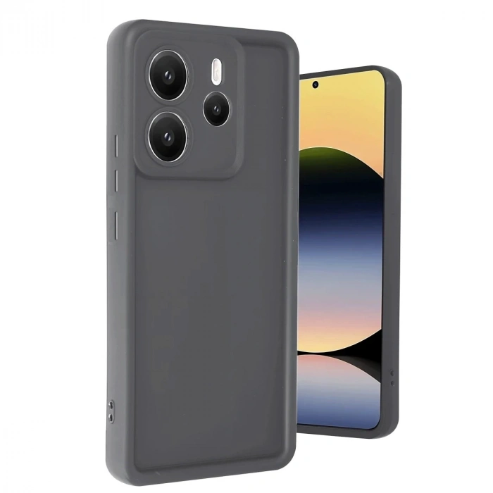 Durukar®   Redmi Note 14 4G Kılıf Viera Silikon - Gri