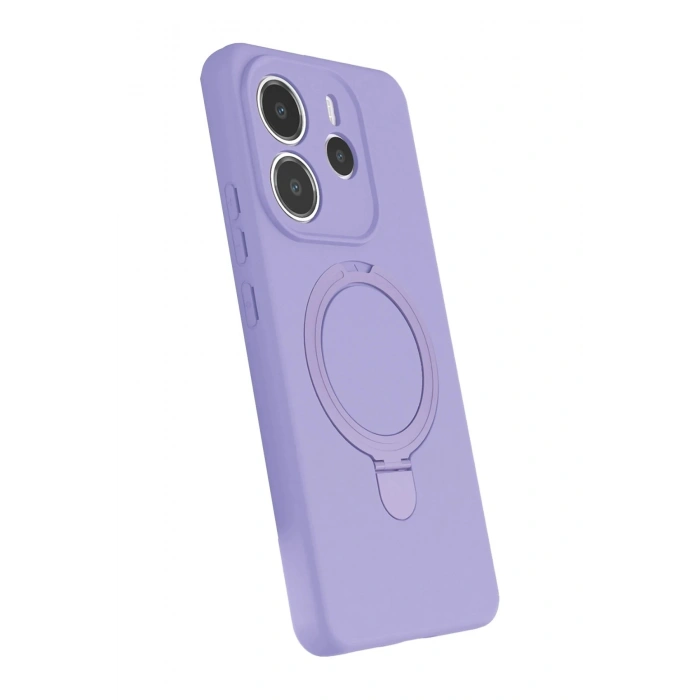 Durukar®   Redmi Note 14 4G Regal Magsafe Standlı Kapak - Lila