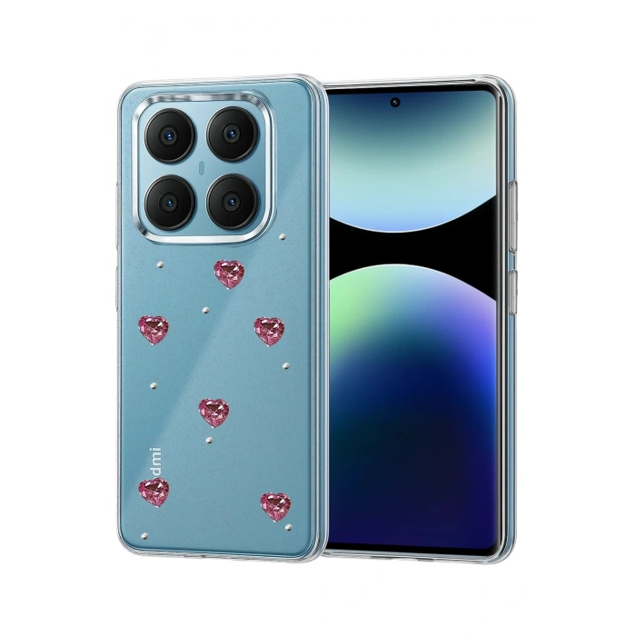 Durukar®   Redmi Note 14 Pro 4G Fiyonk Desenli Kapak - Desen 7