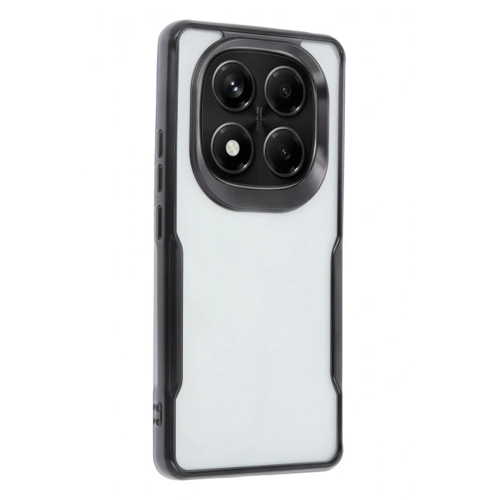 Durukar®   Redmi Note 14 Pro 4G Kılıf Boyi Silikon Kapak - Siyah