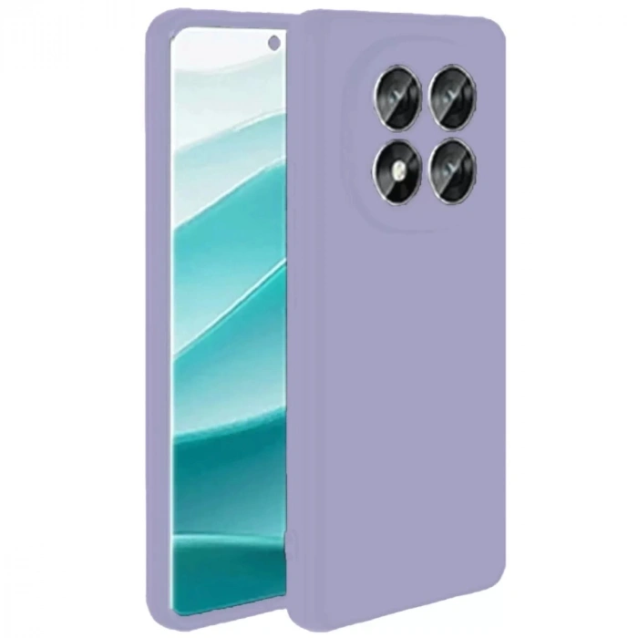 Durukar®   Redmi Note 14 Pro 4G Kılıf First Silikon - Lila