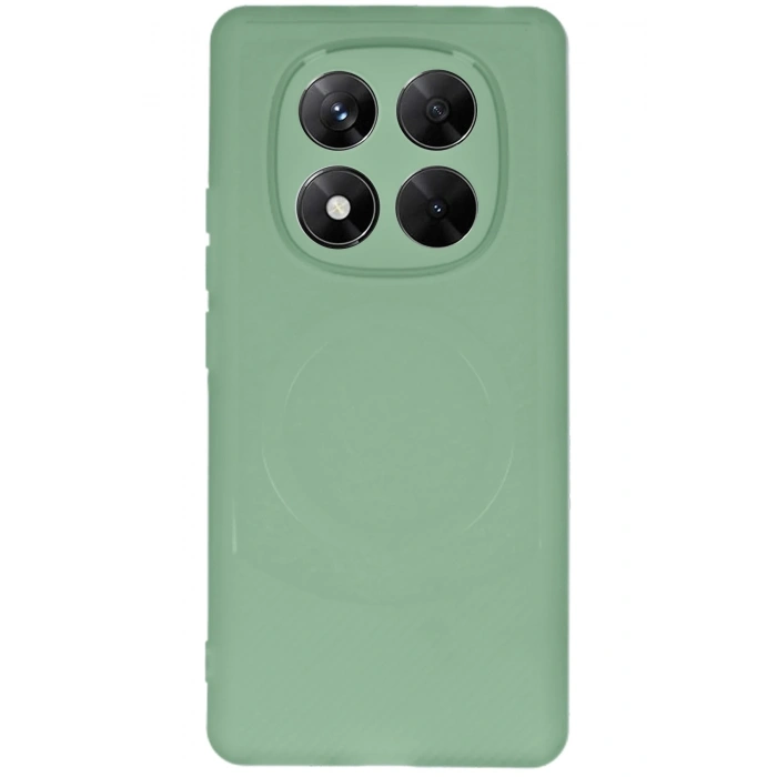 Durukar®   Redmi Note 14 Pro 4G Kılıf Maya Karbon Kapak - Su Yeşili