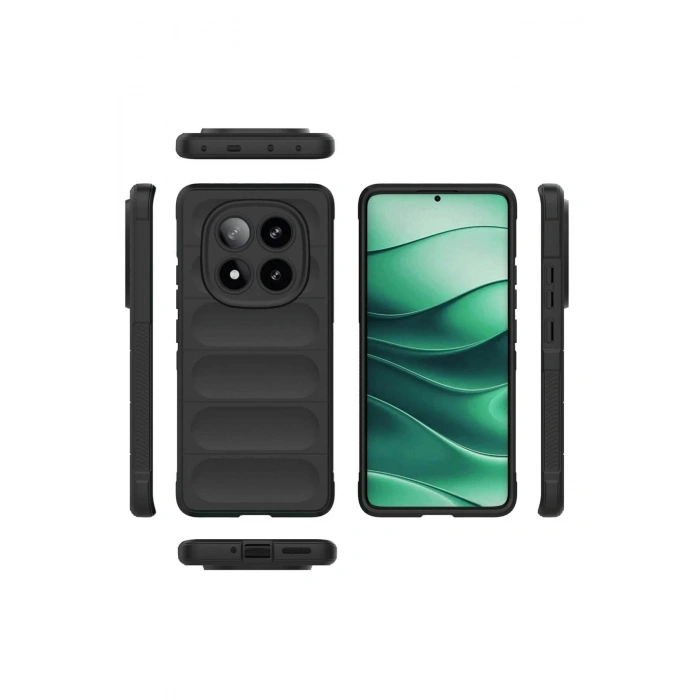 Durukar®   Redmi Note 14 Pro 4G Kılıf Optimum Silikon - Siyah