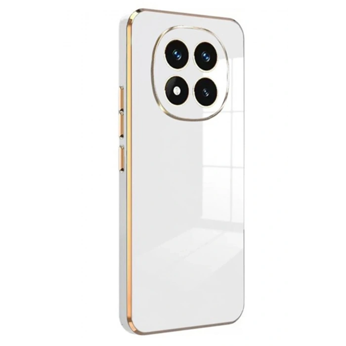 Durukar®   Redmi Note 14 Pro 4G Kılıf Volet Silikon - Beyaz