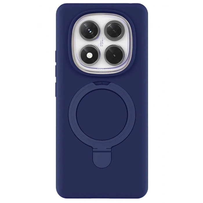Durukar®   Redmi Note 14 Pro 4G Regal Magsafe Standlı Kapak - Lacivert