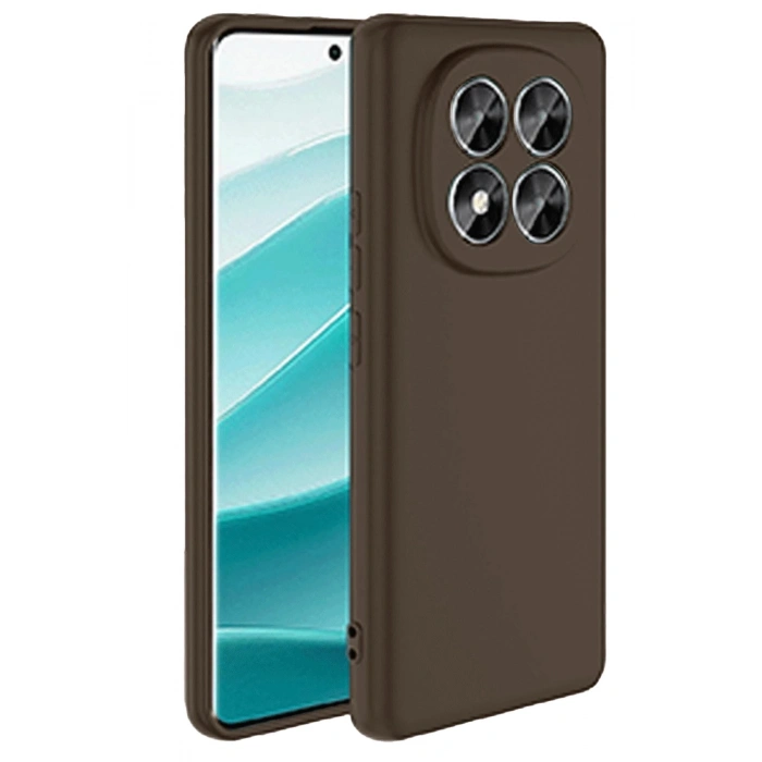 Durukar®   Redmi Note 14 Pro 5G Case First Silicone - Brown