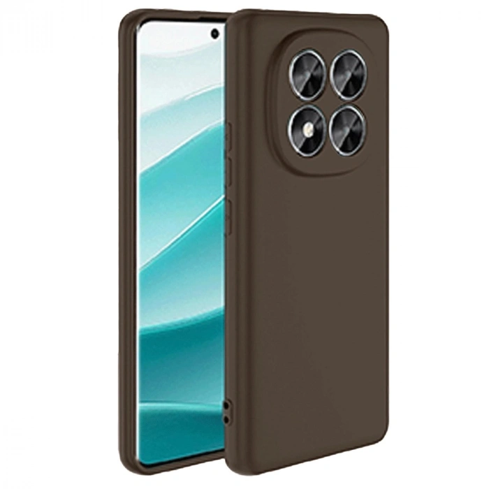 Durukar®   Redmi Note 14 Pro 5G Case First Silicone - Brown