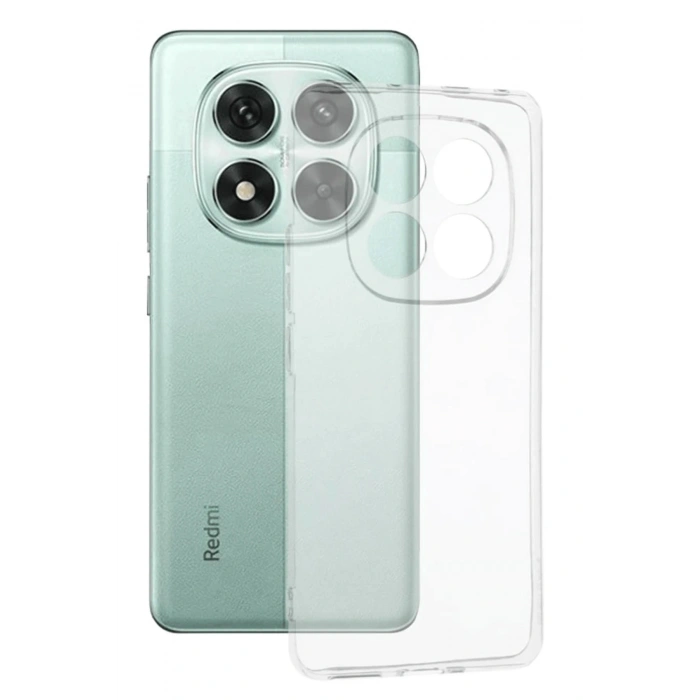 Durukar®   Redmi Note 14 Pro 5G Kılıf Lüx Şeffaf Silikon