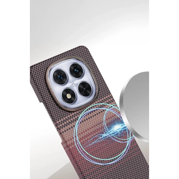 Durukar®   Redmi Note 14 Pro Plus Vega Magsafe Kapak - Çöl Titanyum
