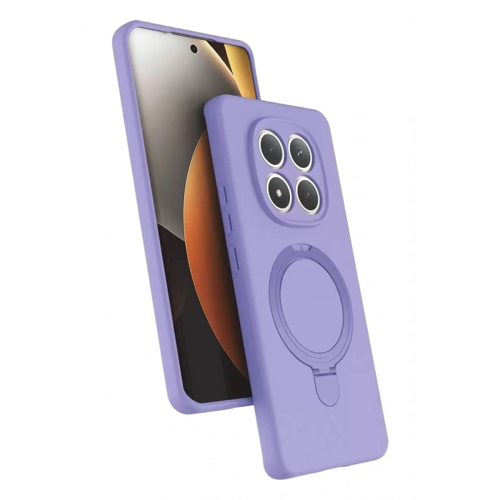 Durukar®   Redmi Note 15 4G Regal Magsafe Standlı Kapak - Lila