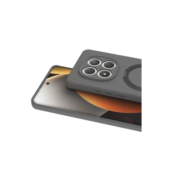 Durukar®   Redmi Note 15 4G Regal Magsafe Standlı Kapak - Titan Gri