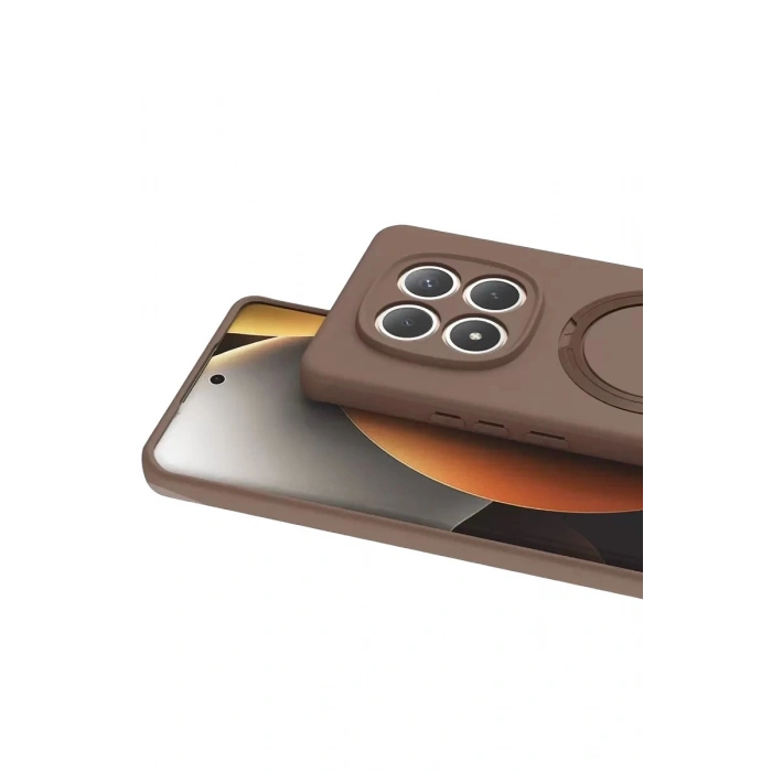 Durukar®   Redmi Note 15 Pro 4G Regal Magsafe Standlı Kapak - Çöl Titanyum