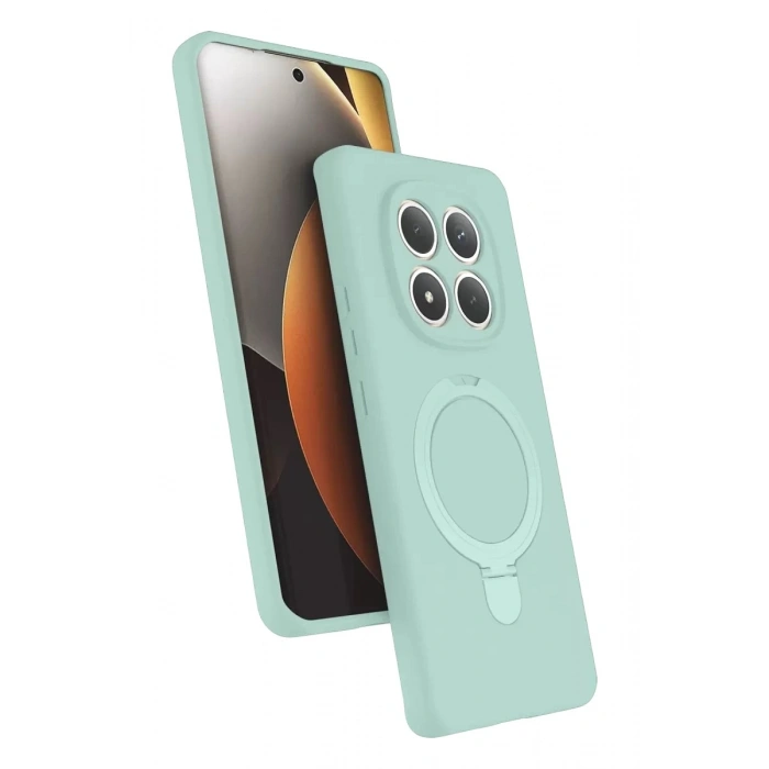 Durukar®   Redmi Note 15 Pro 4G Regal Magsafe Standlı Kapak - Su Yeşili