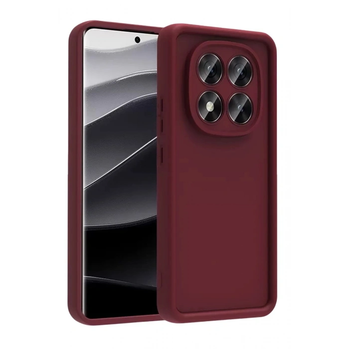 Durukar®   Redmi Note 15 Pro 4G Viera Silikon - Bordo