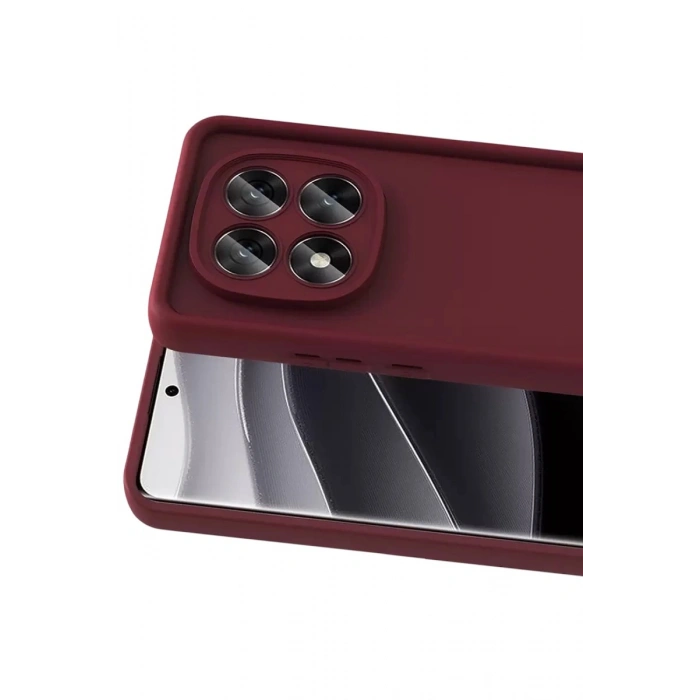 Durukar®   Redmi Note 15 Pro 4G Viera Silikon - Bordo