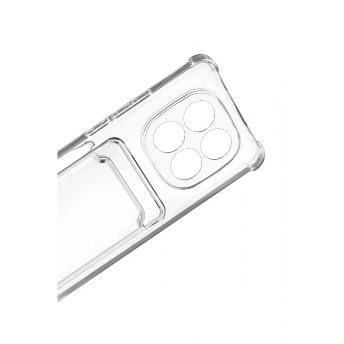 Durukar®   Redmi Note 15 Pro 5G Kart Şeffaf Silikon - Şeffaf