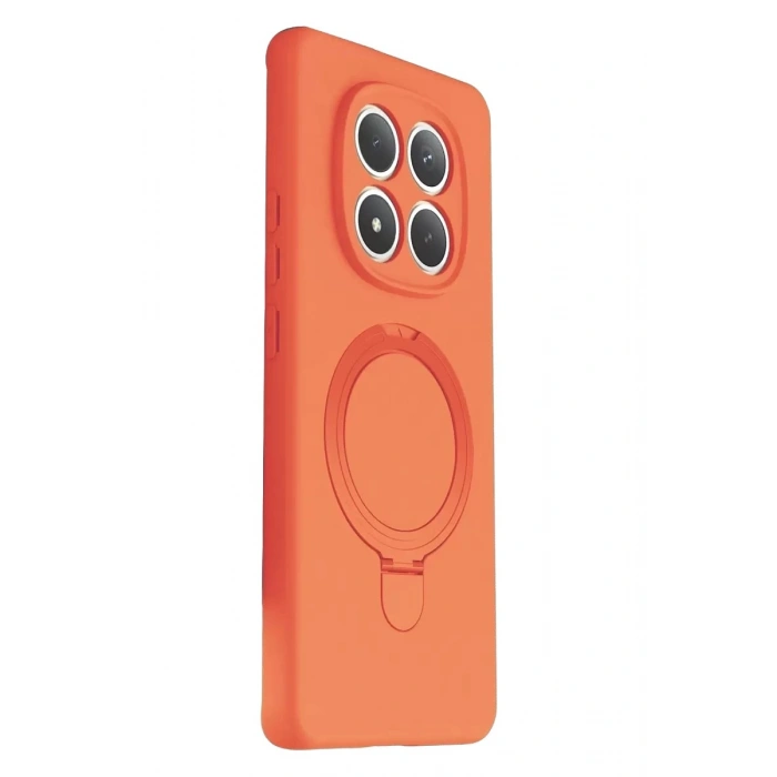 Durukar®   Redmi Note 15 Pro 5G Regal Magsafe Standlı Kapak - Turuncu