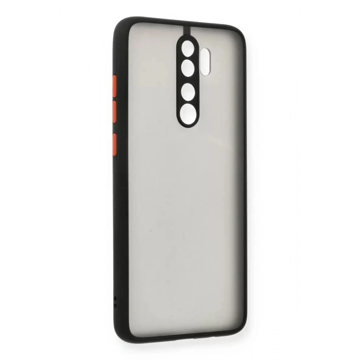 Durukar®   Redmi Note 8 Pro Kılıf Montreal Silikon Kapak - Siyah