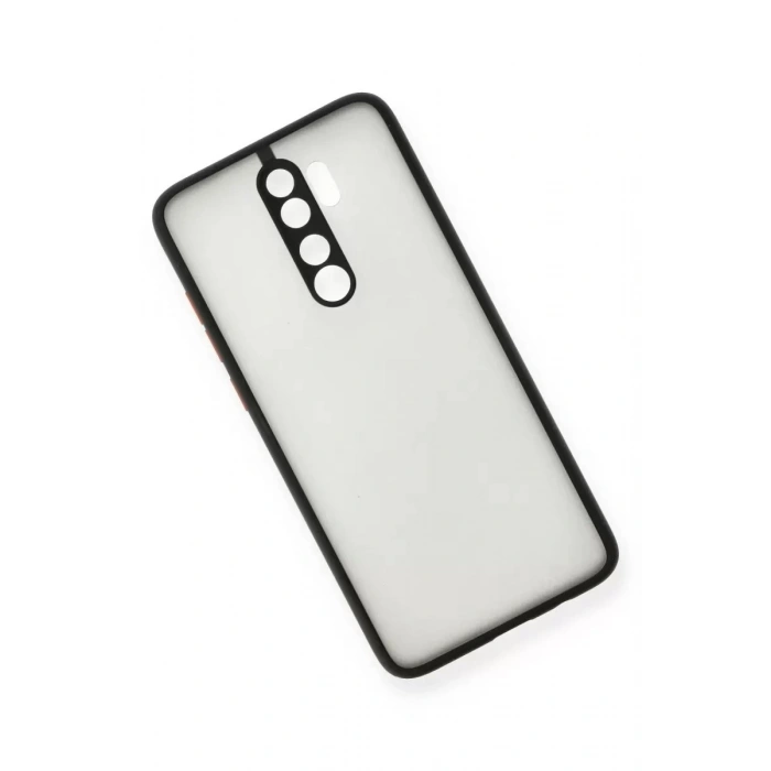 Durukar®   Redmi Note 8 Pro Kılıf Montreal Silikon Kapak - Siyah