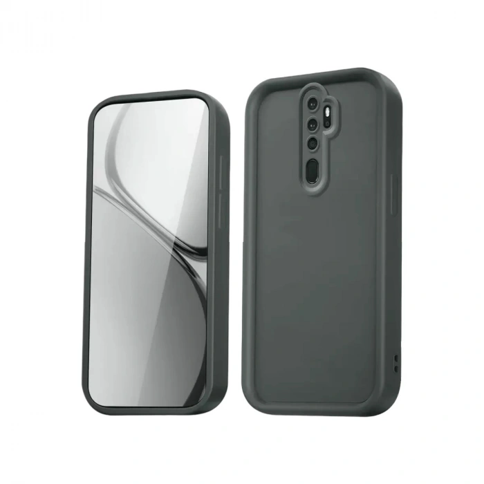 Durukar®   Redmi Note 8 Pro Kılıf Viera Silikon - Gri