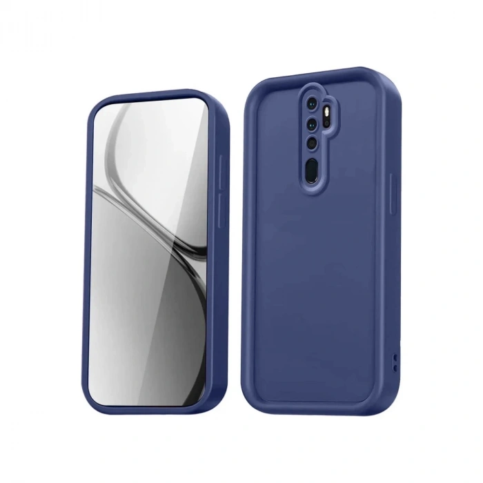 Durukar®   Redmi Note 8 Pro Kılıf Viera Silikon - Lacivert