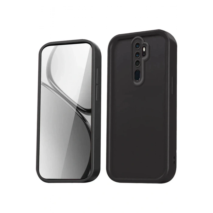 Durukar®   Redmi Note 8 Pro Kılıf Viera Silikon - Siyah