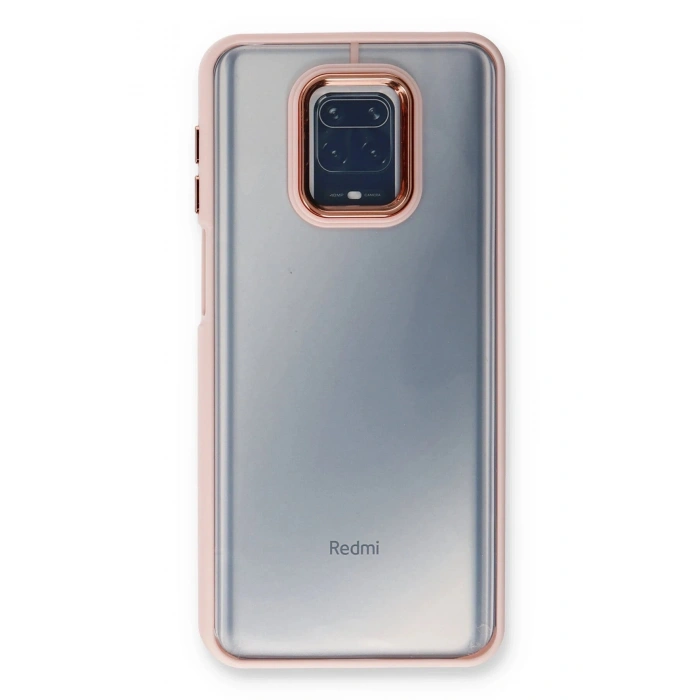 Durukar®   Redmi Note 9 Pro Kılıf Dora Kapak - Pudra