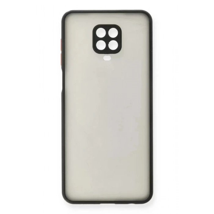 Durukar®   Redmi Note 9 Pro Kılıf Montreal Silikon Kapak - Siyah