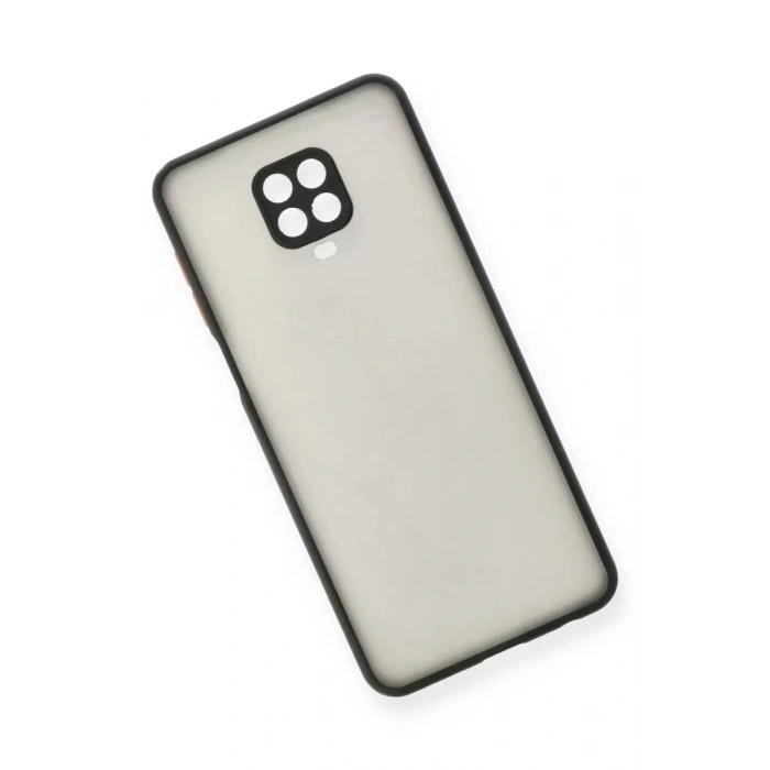 Durukar®   Redmi Note 9 Pro Kılıf Montreal Silikon Kapak - Siyah