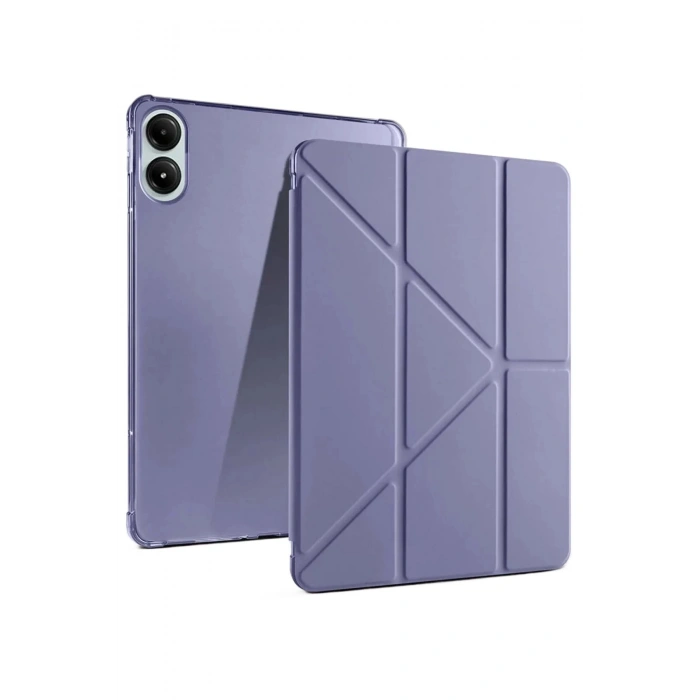 Durukar®   Redmi Pad Pro 12.1 Kılıf Kalemlikli Mars Tablet Kılıfı - Lavender