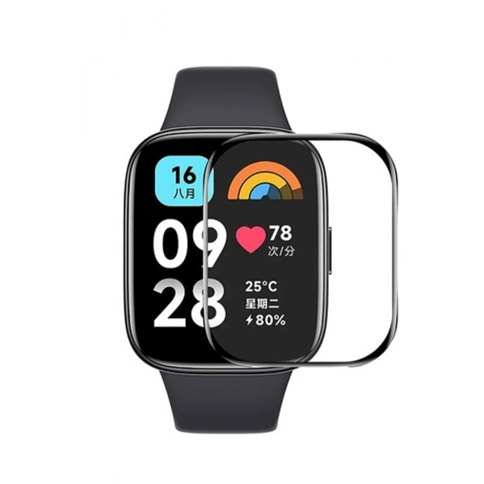 Durukar®   Redmi Watch 3 Active Polymer Nano Ekran Koruyucu - Şeffaf