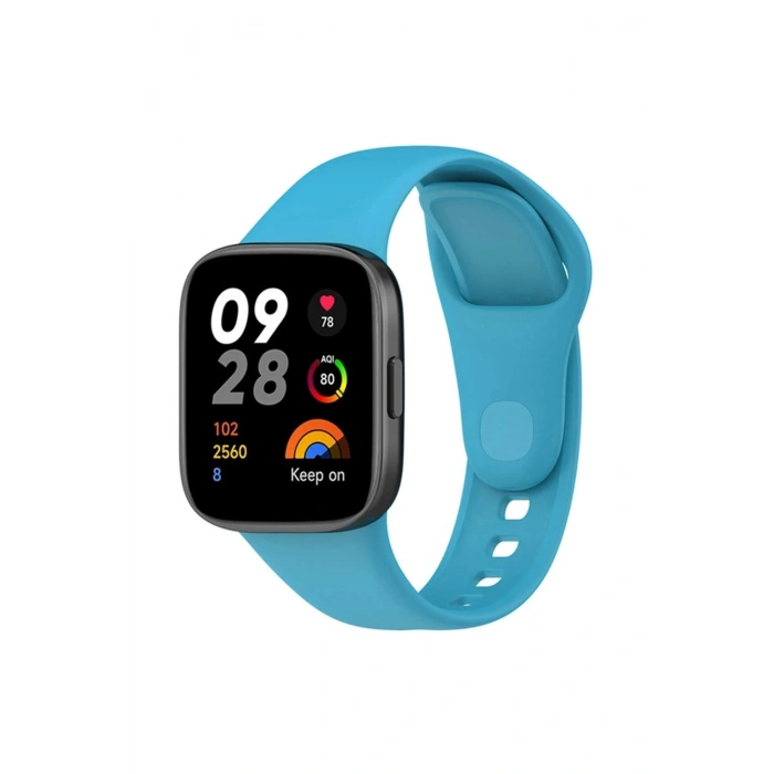 Durukar®   Redmi Watch 3 Klasik Kordon - Bebek Mavisi