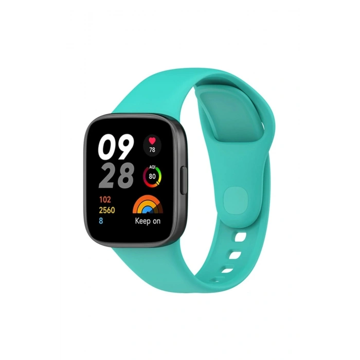 Durukar®   Redmi Watch 3 Klasik Kordon - Turkuaz