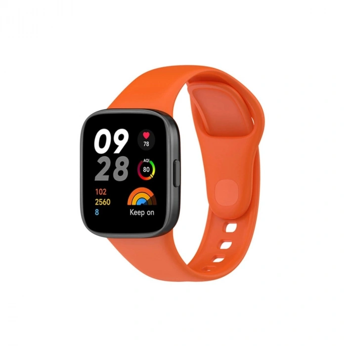 Durukar®   Redmi Watch 3 Klasik Kordon - Turuncu