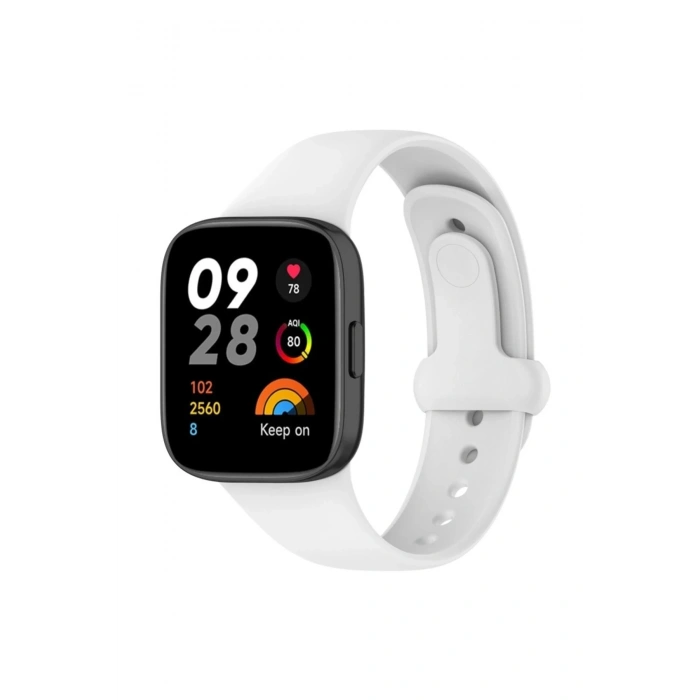 Durukar®   Redmi Watch 3 Origin Silikon Kordon - Beyaz