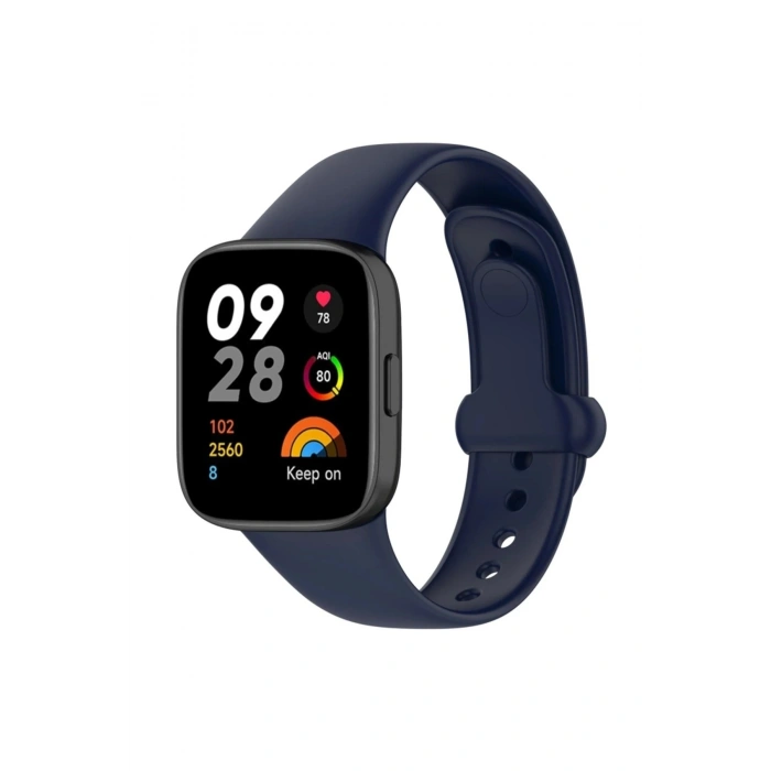 Durukar®   Redmi Watch 3 Origin Silikon Kordon - Lacivert