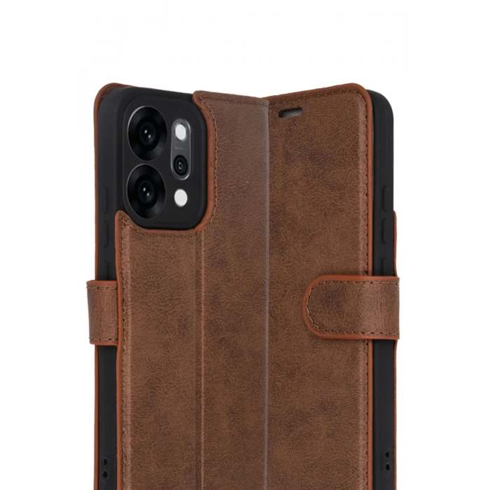 Durukar®   Reno 14 Trend S Plus Kapaklı Kılıf - Taba
