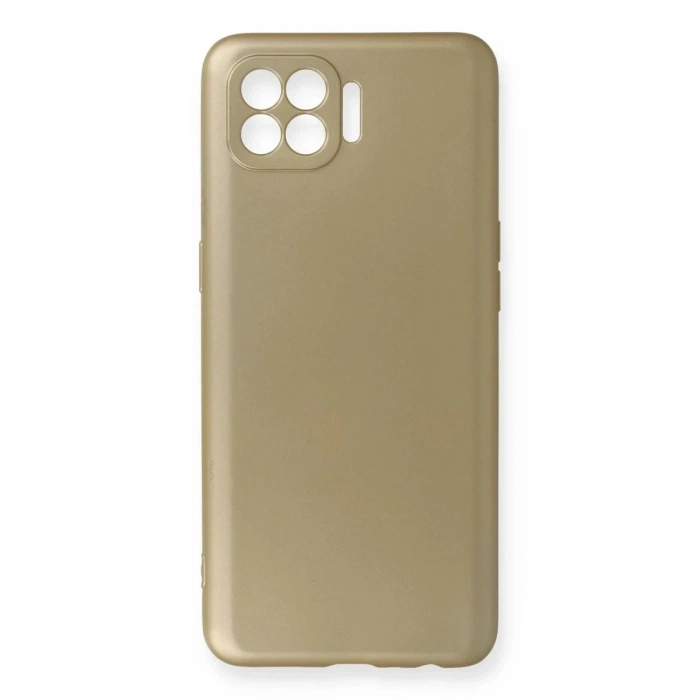 Durukar®   Reno 4 Lite Kılıf First Silikon - Gold