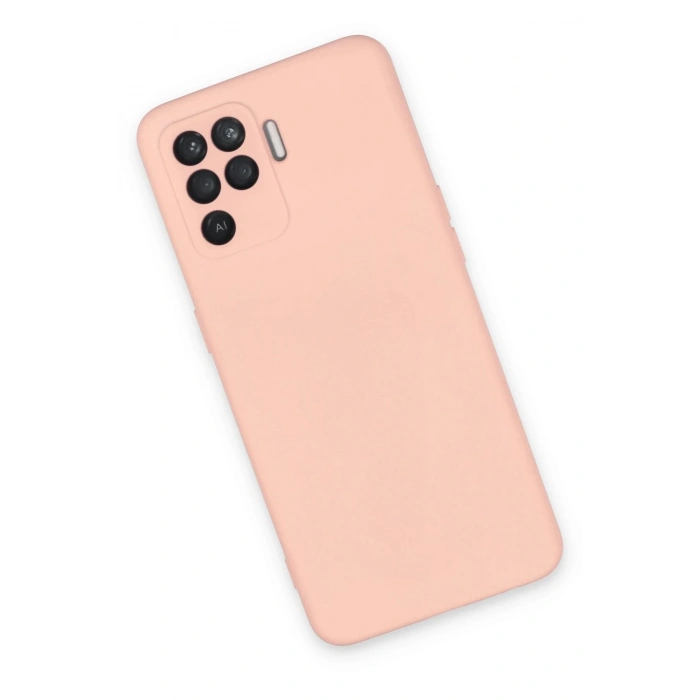 Durukar®   Reno 5 Lite Kılıf Nano içi Kadife Silikon - Pudra