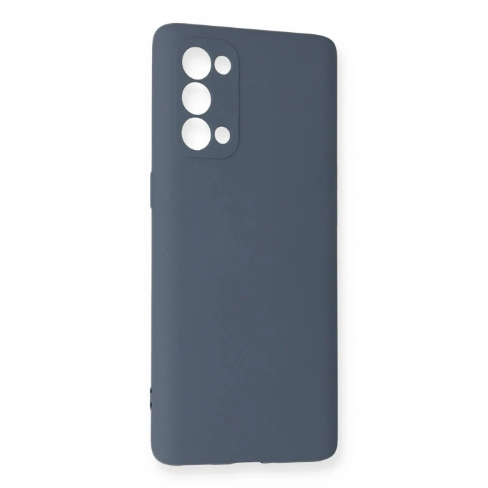 Durukar®   Reno 5 Pro Kılıf Nano içi Kadife Silikon - Gri