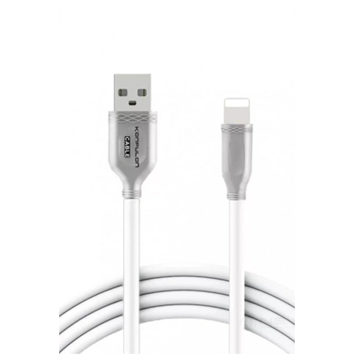 Durukar®  S48 Lightning Kablo iphone Uyumlu 1M 3A - Beyaz