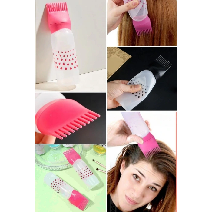 Durukar® Saç Boyama Aparatı Taraklı Saç Bakımı Krem Saç Yağı Uygulama Aparatı