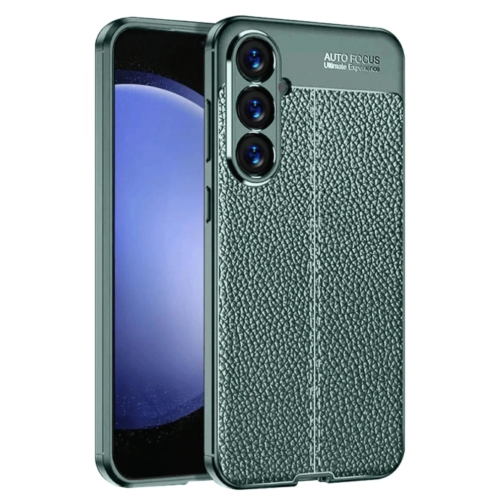 Durukar®  Samsung A56 Kılıf Auto Focus Kapak - Koyu Yeşil