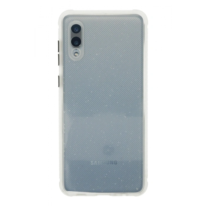 Durukar®  Samsung Galaxy A02 Kılıf Miami Şeffaf Silikon - Şeffaf