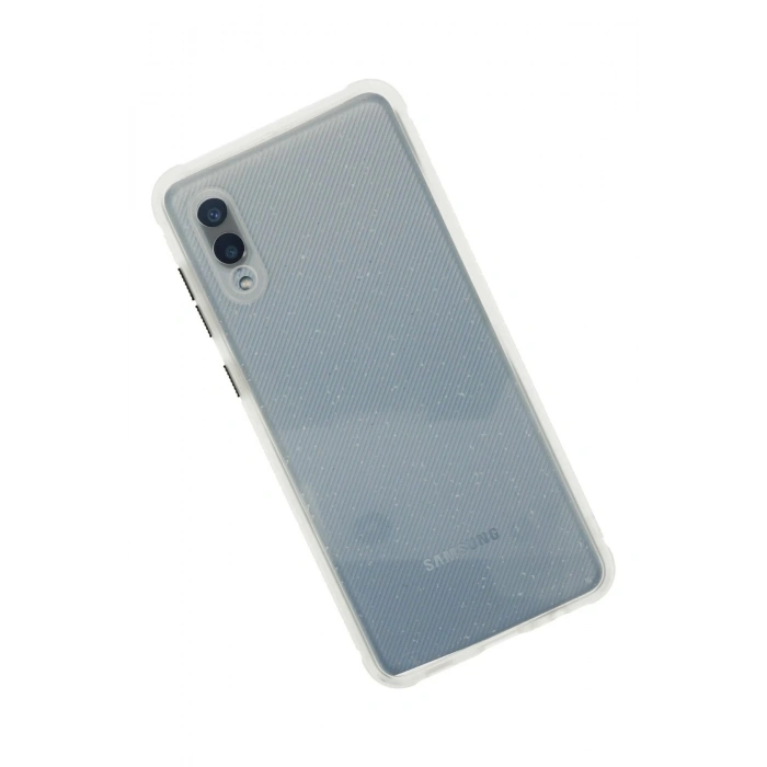 Durukar®  Samsung Galaxy A02 Kılıf Miami Şeffaf Silikon - Şeffaf