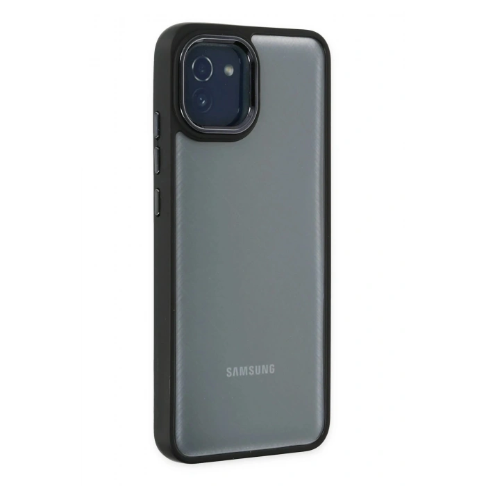 Durukar®  Samsung Galaxy A03 Kılıf Dora Kapak - Siyah
